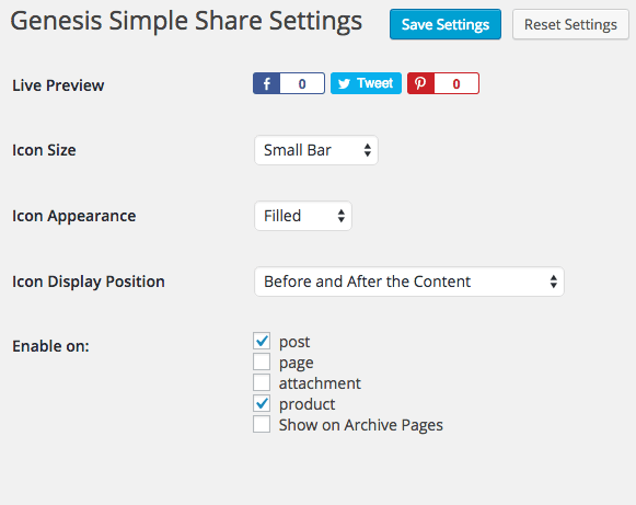 genesis-simple-share-position