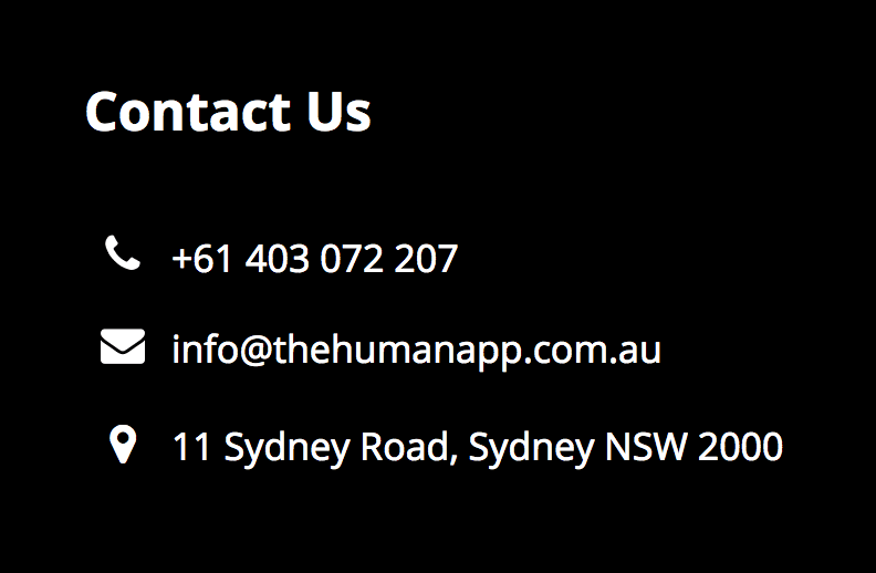 business profile contact-order