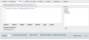 Optimise wp_postmeta table and remove custom fields meta keys - WP Beaches