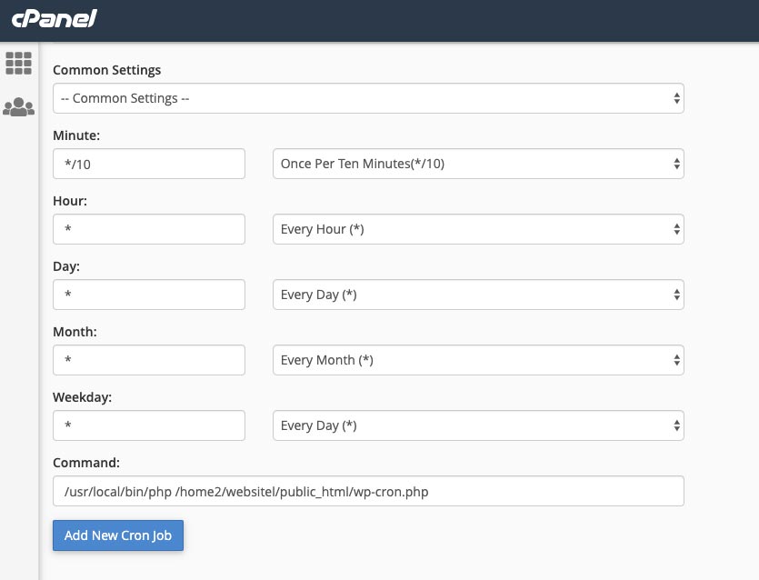 Set Up Wordpress Wp Cron Php To Run Via Real Cron In Cpanel Cloudways And With Caching Wp Beaches