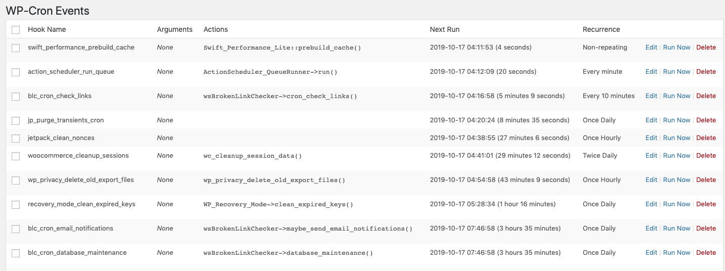 Wp Cron Control Plugin