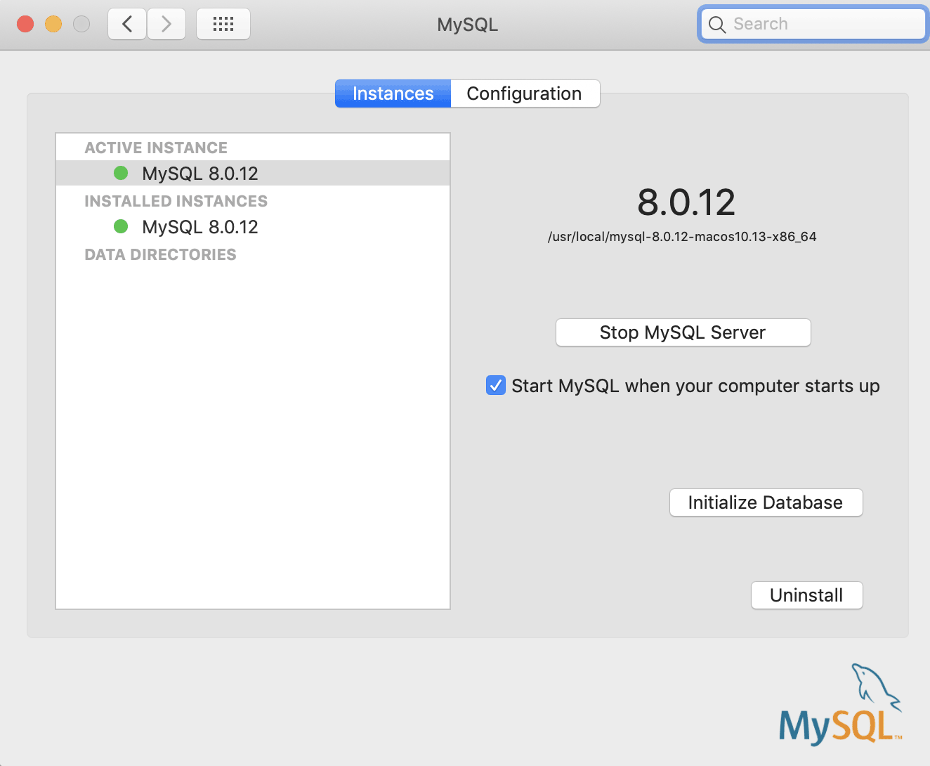 tutorial mysql on mac