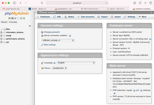 mac os x apache loading php 5 but php 7 is running