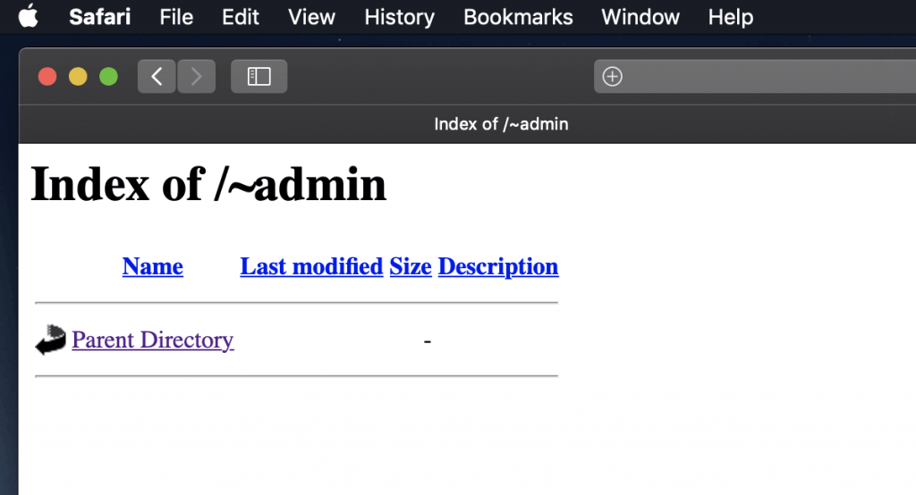 Macos User Web Root
