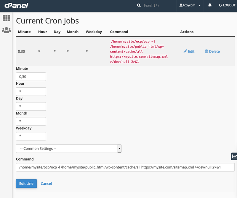 Cron Wp Fastest Cache Optimus Prime