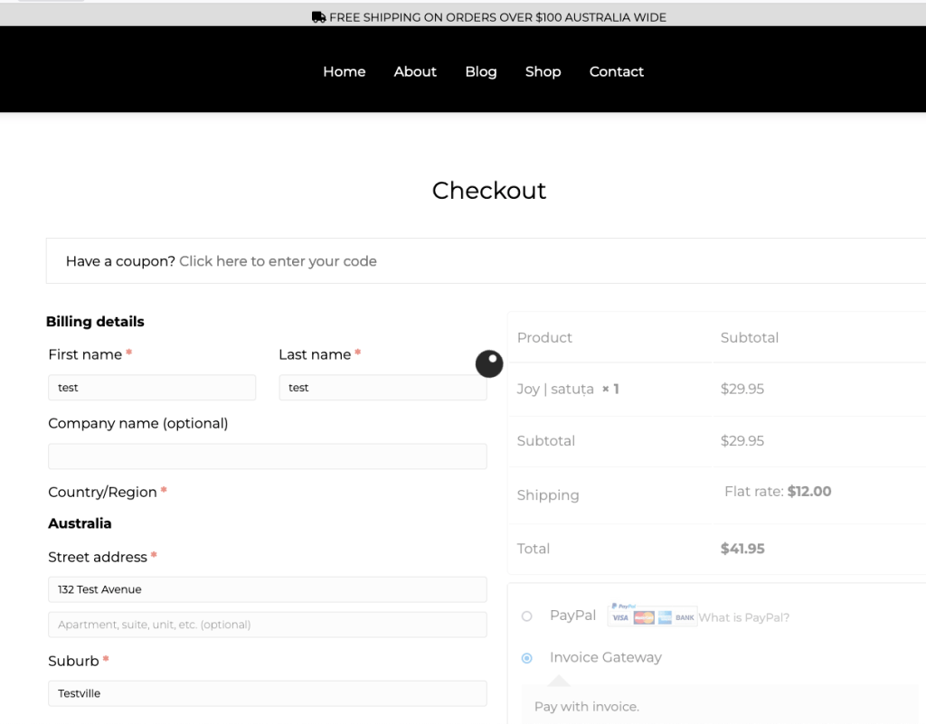 Woocommerce Spinning Icon Checkout Page Ajax